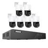 ANNKE 3K PT PoE Security Camera System with PT Auto-Tracking, 340Pan 110Tilt, 6pcs Surveillance Camras Wired Outdoor, Smart AI Detection, Color Night Vision, 2-Way Audio, 8CH H.265+ NVR view 1