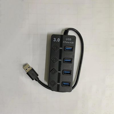 CAXUSD USB Splitter Port USB Hub Computer Expansion Slim Design Overcurrent Protection