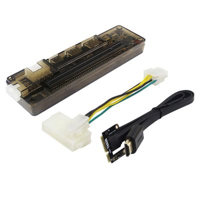 BRIGHTFUFU Laptop Gpu Expansion Dock External Graphics Card Dock Support for Gamers Random Style