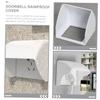 KONTONTY 2pcs Doorbell Rain Cover Abs Material Easy Install Door Bell Protectors for Outdoor view 2
