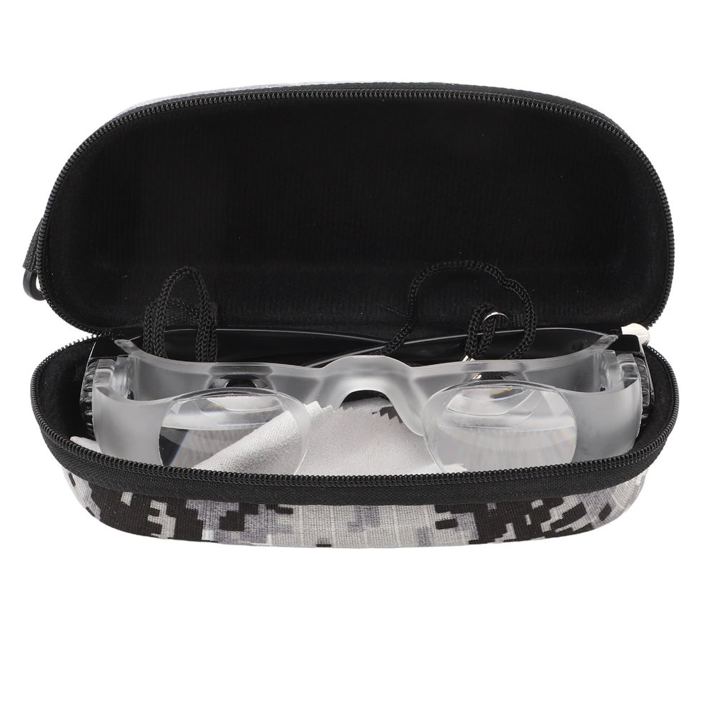 4X HandsFree Binocular Glasses for Fishing, Bird Watching, Sports, Concerts, Theater, Opera, TV, Sight Seeing, HandsFree Opera Glasses for Adults Kids (Myopia Version)