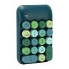 SUNGOOYUE Number Keypad, 2.4ghz Retro Color 18 Keys Numeric Keypad USB Receiver for Laptop (Dark Green Color) view 1