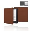 Case for All-New Kindle Paperwhite/Kindle Colorsoft 7 Inch 2024,WUNIAK Design for Kindle Paperwhite 12 Generation,Hard PC and Premium PU Lightweight Slim,Brown view 1