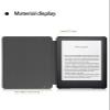 Case for All-New Kindle Paperwhite/Kindle Colorsoft 7 Inch 2024,WUNIAK Design for Kindle Paperwhite 12 Generation,Hard PC and Premium PU Lightweight Slim,Brown view 3