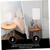 TOYANDONA 1pc Simple Linen Lampshade Light Cover for Home Decor for Bedroom Living Room and Study Lighting Accessory view 4