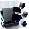 jojofuny Computer Privacy Screen Protector Film -peeping Blocking Easy Installation Removable Design Non-reflective view 3