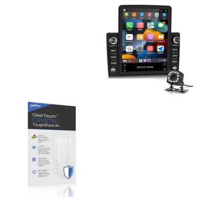 BoxWave Screen Protector Compatible with Camecho 9582C (9.5in) - ClearTouch Crystal ToughShield 9H (2-Pack), Clear 9H Tough Flexible Film Screen Protector