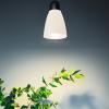 TOYANDONA 4pcs White Plastic Ceiling Lamp Cover Flat Head Shape Wall Light Shade for Home Decor Easy to Install Protects Ceiling Fixtures and Lamps view 4