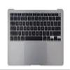 A2337 Keyboard/Top Case Replacement ANSI for 13-inch MacBook Air (M1, 2020) (Space Gray 661-16831) view 1