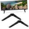 TOYANDONA Universal Tv Stand Base for 32-55 Inch Tvs 2 Pcs Tabletop Mount Legs with Screws Compatible with TCL Tv Models Easy Installation Tv Holder Brackets view 1