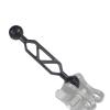 152mm Length Aluminium 2.5cm/ 1inch Alloy Ball Head Extension Arm Mount Replacement Parts for Action Video Camera view 3