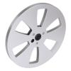 Sound Tape Empty Reel, 1/4in, 7in, Aluminum NAB Flange, Classical Design, Air Bending Universal Tape Reel with Excellent Strength (Silver) view 3