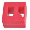 Magnetizer Demagnizer Block 2 In 1 Magnet Tool Metal Parts Accessories for Electronics Maintenance (Red) view 2