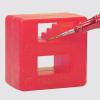 Magnetizer Demagnizer Block 2 In 1 Magnet Tool Metal Parts Accessories for Electronics Maintenance (Red) view 3