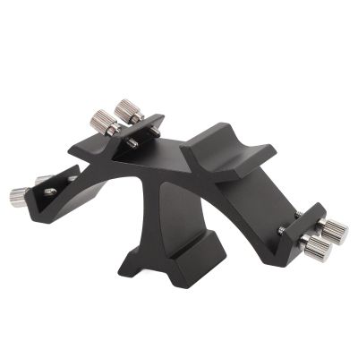 Astronomical Telescope Slots Rack Black 3 Slots Dovetail Mounting Bracket Metal Triple Finder Scope Mount Bracket