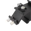 Astronomical Telescope Slots Rack Black 3 Slots Dovetail Mounting Bracket Metal Triple Finder Scope Mount Bracket view 3