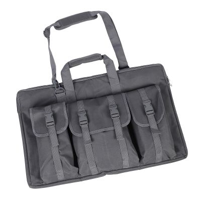 Gen 3 Outdoor Carrying Case, Large Pocket Canvas Satellite Travel Bag, Handbag for Dish Gen 3 Adapter Cables Mounting Kit