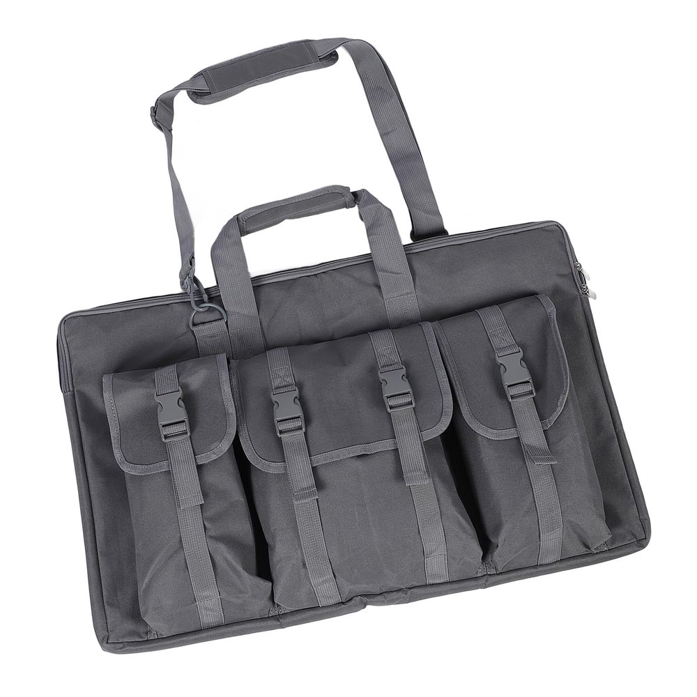 Gen 3 Outdoor Carrying Case, Large Pocket Canvas Satellite Travel Bag, Handbag for Dish Gen 3 Adapter Cables Mounting Kit