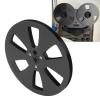 Sound Tape Empty Reel, 6 Holes 1/4 7inch Open Reel Sound Tape Empty Reel, Aluminum Alloy Universal for Reel to Reel for TEAC (Black) view 4