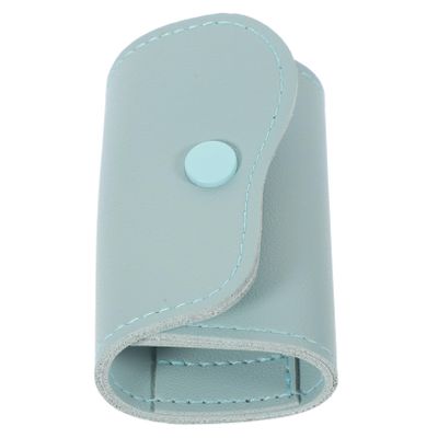 Nail Drill Bits Storage Bag, 16 Holes Artificial Leather Organizer