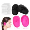 HONMEET 2pairs Silicone Ear Protectors Ear Cover for Shower Hair Dye Protector Hairdressing Cover Bath Pads view 1
