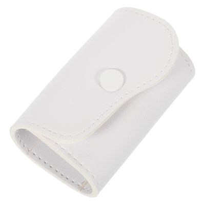 Nail Drill Bit Organizer Bag Artificial Leather 16 Holes for Tools