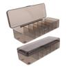 VILLFUL 2pcs Large Capacity Cord Organizer Box Wire Storage Box Plastic Cable Storage Organizer for Electronics view 1
