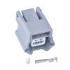 1 Set 2 Pin Car Auto Connector Female 0.6 Car Wiring p/Lug Harness Connector 7283-9392-40 view 1