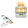 BoxWave Adapter Compatible with Flextail Max Lantern - Micro SD Card miniReader, USB Type-C OTG Reader USB3.0 Adapter Keychain - Metallic Silver view 1