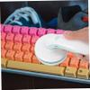 Cabilock Keyboard Small Vacuum Cleaner Stick Vacuum Mini Desktop for Dust and Crumbs view 4