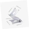 jojofuny Ergonomic Computer Mouse Pad Desk Tablet Holder Phone Stand for Streaming Mobile Notebook Portable Non-Slip Base view 2