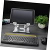 jojofuny Ergonomic Computer Mouse Pad Desk Tablet Holder Phone Stand for Streaming Mobile Notebook Portable Non-Slip Base view 4
