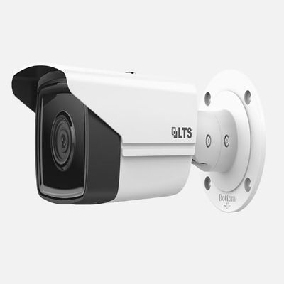 Platinum, IP, Bullet, 4MP, 4mm, H265+, MatrixIR, IP67, MicroSD Card Slot, True WDR, MD 2.0 - Human and Vehicle Detection. Junction Box Included (LTCMIP9342W-MD)