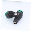 KICHOUSE 10pairs Dc Power Plug Adapters for Led Strip Lights CCTV Plug Adapter Male Female Connectors view 2