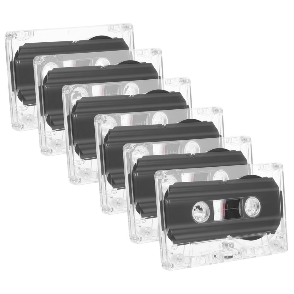 CIYODO Recording Tape 60 Minute Blank Tapes for Home Use Microcassette Compatible with Language Repeaters Durable Plastic Design