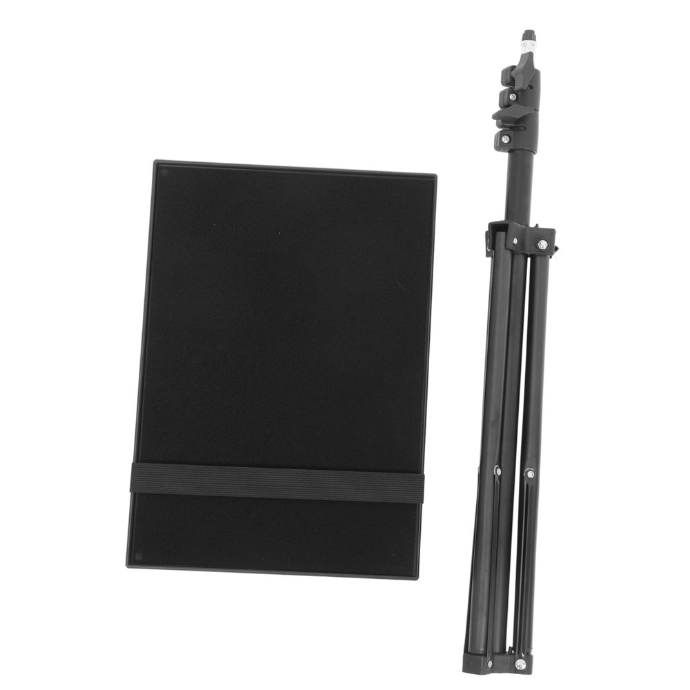jojofuny Alloy Projector Holder for Tablets Compact Aluminum Tripod Stand Adjust Height Angles Tray Included