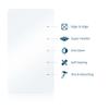 brotect 3D Curved Screen Protector Matte Compatible with Pasonomi CT02 1.28" (2 Pack) - Full Screen Coverage view 2