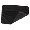 DirectNine Basics Monitor Cover Protector Black Polyester Lcd Screen Dust Cover with Pocket for Desktop Anti-static Durable Washable Full Protection for Travel and Storage view 1