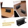 Yardenfun Versatile Under Desk Laptop Stand Keyboard Holder Router Bracket Easy Install Space Saving view 4