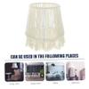 HOLIDYOYO Cotton Rope Lampshade Replacement Macrame Floor Lamp Shade Home Decor Table Light Cover view 4