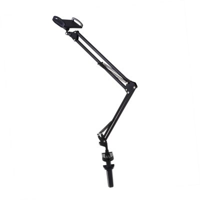 FELTECHELECTR Articulating Arm Phone Holder 360 Rotation Universal Stand Fits Tablets Phones
