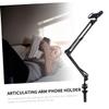 FELTECHELECTR Articulating Arm Phone Holder 360 Rotation Universal Stand Fits Tablets Phones view 2
