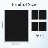 4 Pcs LED Blocking Stickers Adhesive Light Dimming Sheets Light Cover Filters 5  6.7 Inch Electronics Screen Diffuser Film Number Readable for Alarm Clock Radio Cable Box Monitor view 2