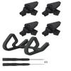 ForCrash Bumper for DJI Neo Gimbal Bumper Crash Bar Palm Drone NEO Folding Booster Stand with. Size is [3.54 * 1.97 * 1.57] inches. 1 Set of Bumper + 1 Set of Booster Stand. (Black) view 1