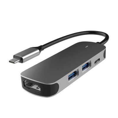 KICHOUSE Type Expansion Hub Adapter Multifunctional Card Reader Converter Compact Design High Performance for Computer Tablet Use Portable for All Your Connectivity Needs