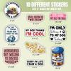 10pcs Cute Dog Stickers Pack  Durable Vinyl Pet Decals for Car, Laptop, Water Bottles, Tumblers, Notebooks  Decorative Dog Lover Accessories and Gifts for Moms, Owners, and Pet Lovers  Waterproof view 2