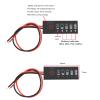 OTOTEC 4PCS Li-ion Battery Capacity Voltage Meter Tester 1S 3.7V 15mA Line Length 14.5cm 40x15x2.7mm Lithium Battery Capacity Indicator Module view 4