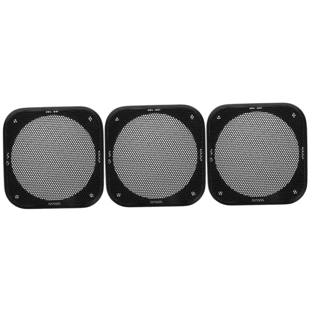 CHILDWEET 3pcs Speaker Grille Cover for Car Audio Subwoofer Speaker Protector Easy Installation Stylish Mesh Design Fits Car Models