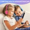 Anrgterg 30 Pack Kids Headphones Bulk for School, Multi Color Wired Kids Classroom Headphones Adjustable with 3.5 mm Jack for School Library Students Children Teens and Adult view 4