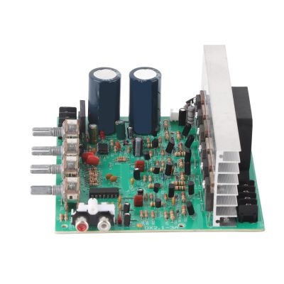 240W 3 Channel Subwoofer Power Amplifier Board, DIY Audio Amp with Cooling Fan, Power AMP Board, Good Heat Dissipation Performance for